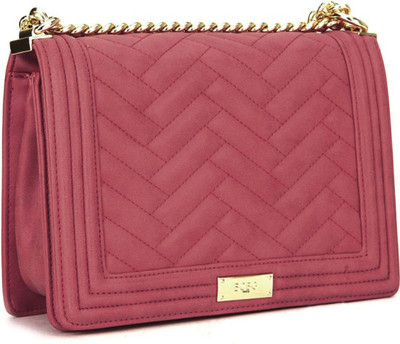 

BC BG Women Evening/Party Maroon Genuine Leather Sling Bag