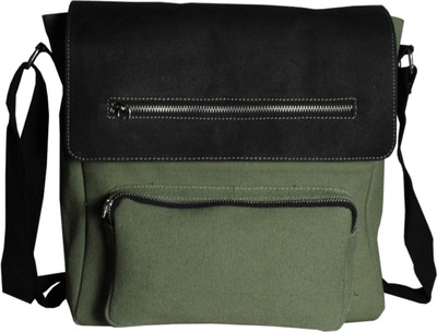 

Moda Desire Women Casual Green Leatherette Sling Bag