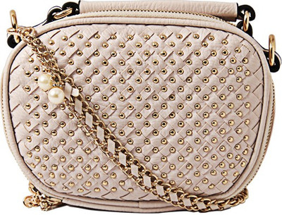 

Zoricane Women Evening/Party Yellow PU Sling Bag