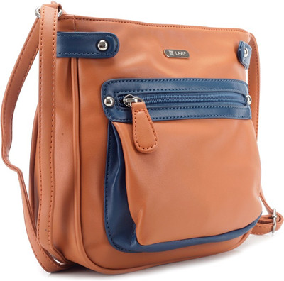 

Lavie Women Casual Orange Polyester Sling Bag