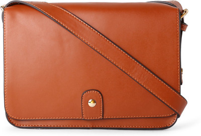 

Van Heusen Women Brown PU Sling Bag