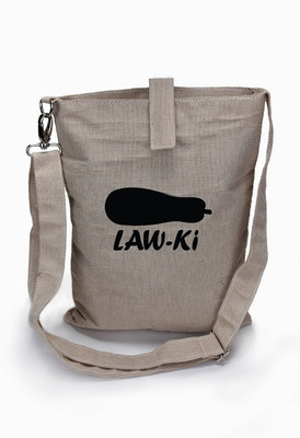

Campus Sutra Men & Women Casual Beige Jute Sling Bag
