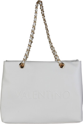 

MARIO VALENTINO Women Casual White Genuine Leather Sling Bag