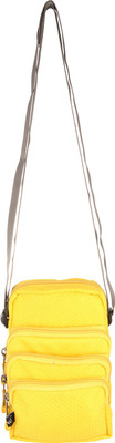 

Aquila Women Casual Yellow Nylon Sling Bag