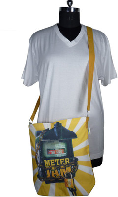 

Authentic Women Casual White Cotton Sling Bag