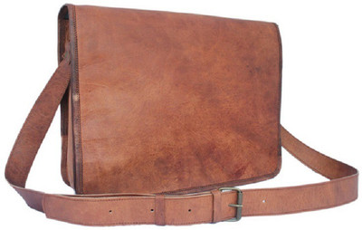 

Pranjals House Boys & Girls Casual Brown Genuine Leather Sling Bag