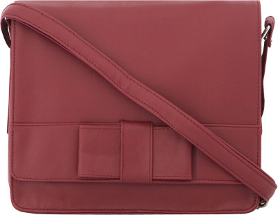 

Toteteca Women Formal Maroon PU Sling Bag