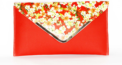

SimaEnterprise Women Evening/Party Red Leatherette Sling Bag