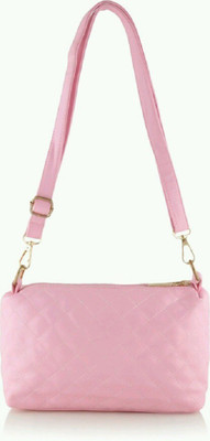 

Vogice Women Casual Pink PU Sling Bag