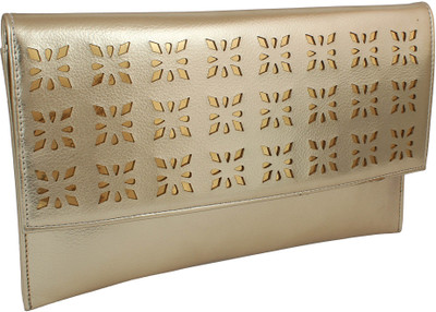 

Exotic Casual Gold Clutch