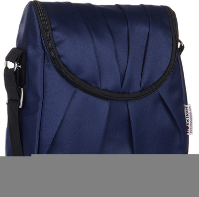 

Home Heart Women Casual Blue Canvas Sling Bag
