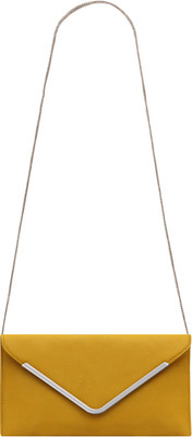 

Fostelo Women Casual Yellow PU Sling Bag