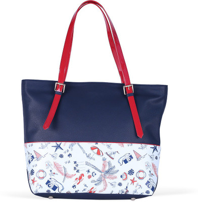 

Zaera Women Casual Blue PU Shoulder Bag