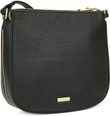 

ALDO Women Casual Black PU Sling Bag