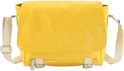 

Goodwill Leather Art Women Casual Yellow, Beige PU Sling Bag, Beige;yellow