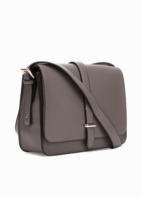 

Allen Solly Women Casual Black, Grey PU Sling Bag