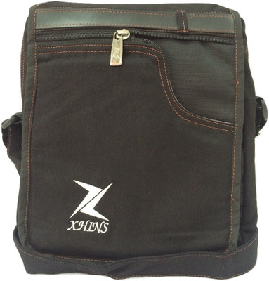 

XHINS Men Black Denim Sling Bag