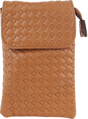 

Tamirha Women Brown Rexine Sling Bag