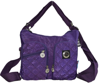 

Cropp Women Casual Purple Nylon Sling Bag