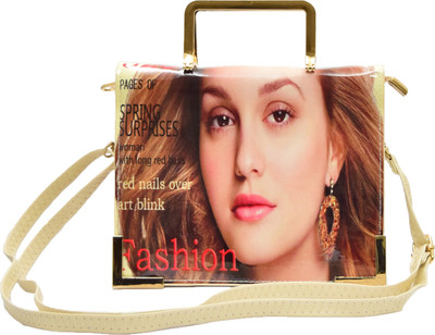 

Gospel Women Casual White Leatherette Sling Bag