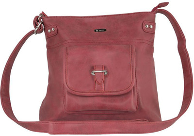

Lavie Women Casual Red PU Sling Bag