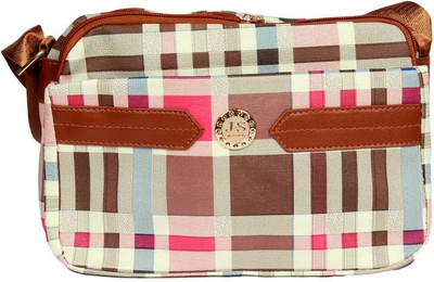 

JS Girls Casual Multicolor PU Sling Bag