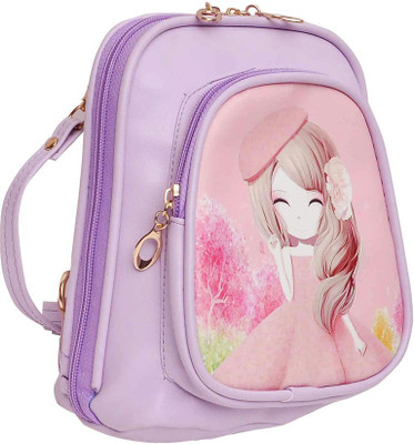 

Hawai Women Casual Purple PU Sling Bag