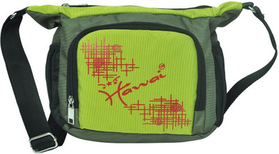 

Hawai Men Casual Green Polyester Sling Bag