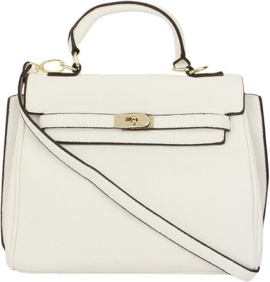 

Alvaro Castagnino Women White PU Sling Bag