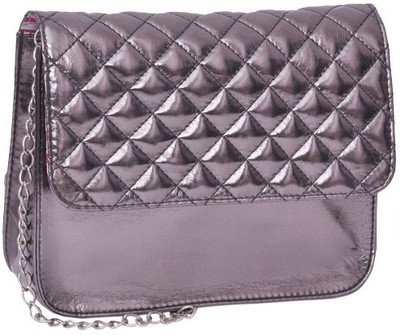 

Berrypeckers Women Casual Grey PU Sling Bag