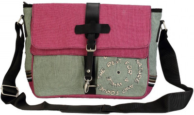

The Jute Shop Women Casual Grey Cotton Sling Bag