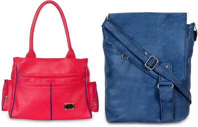 

Oddish Women Casual Multicolor Leatherette Shoulder Bag