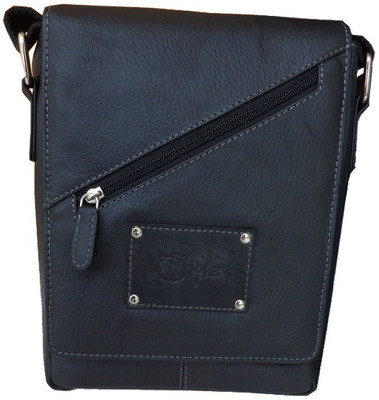 

Style 98 Women Casual Black Genuine Leather Sling Bag