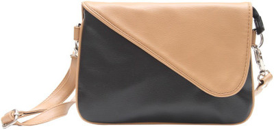 

The Parallels Girls Casual Beige PU Sling Bag