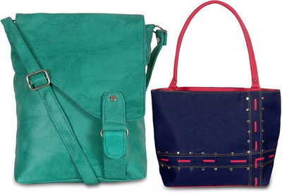 

Oddish Women Casual Multicolor Leatherette Shoulder Bag