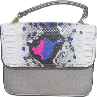 

Ravi Collections Women Casual Grey Flex Sling Bag