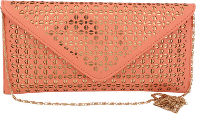 

Exotic Women Evening/Party Pink PU Sling Bag