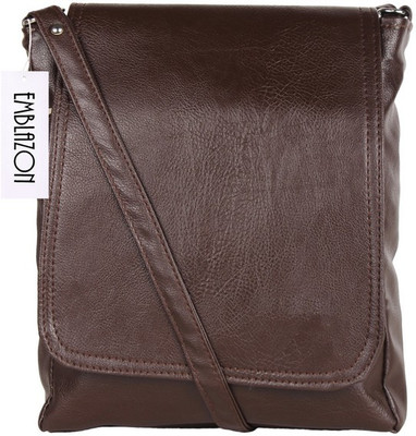 

Lambency Men & Women Formal Multicolor PU Sling Bag