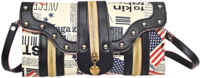 

Hawai Women Casual Multicolor PU Sling Bag