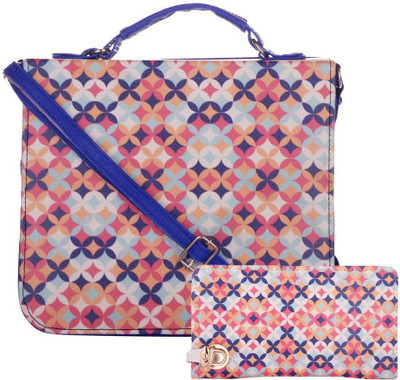 

Cuddle Women Casual Multicolor PU Sling Bag