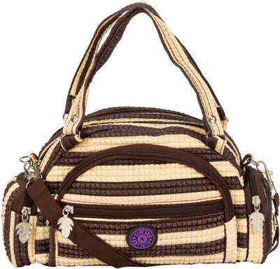 

Glitters Girls Casual, Formal Brown, White Rexine Sling Bag
