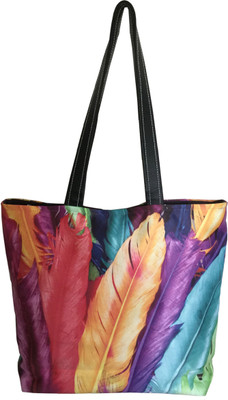

Lushomes Women Casual Multicolor Polyester Tote