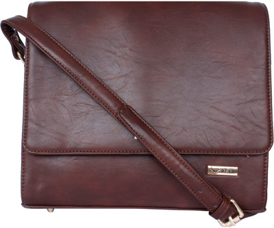

Bern Women Casual Brown PU Sling Bag