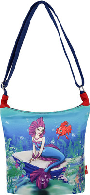 

Imagica Women Casual Multicolor Canvas Sling Bag