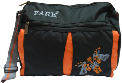

Yark Girls Casual Black Polyester Sling Bag