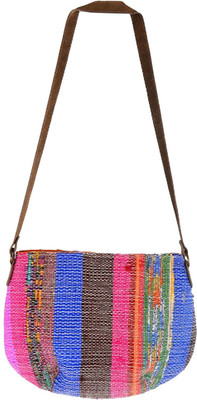 

Mankha Women Casual Multicolor Canvas Sling Bag