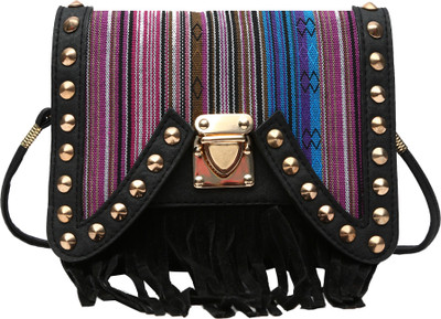 

Hawai Girls Evening/Party Multicolor PU Sling Bag