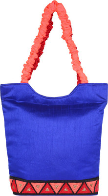 

Art Horizons Women Casual Blue Cotton Shoulder Bag
