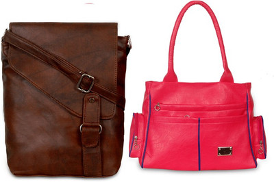 

Oddish Women Casual Multicolor Leatherette Shoulder Bag