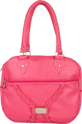 

Ayeshu Women Pink PU Satchel